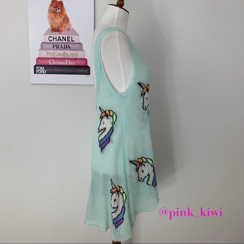 ⬇️REDUCED❗️Wildfox Starlite Star Bright Summer Lake Tank - Picture 6 of 11
